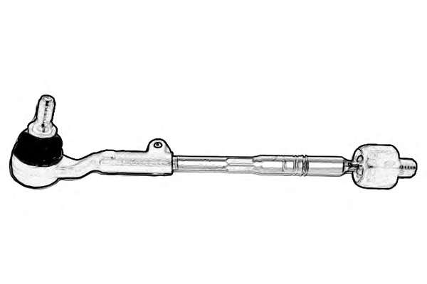 Поперечная рулевая тяга