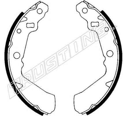 Комплект тормозных колодок