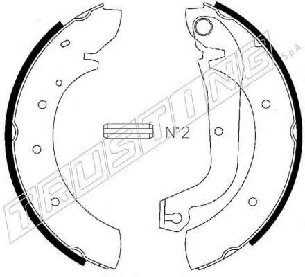 Комплект тормозных колодок