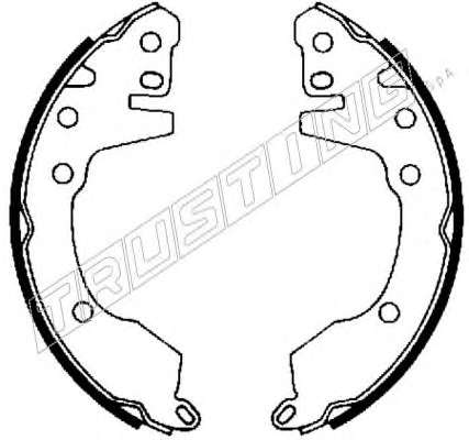 Комплект тормозных колодок