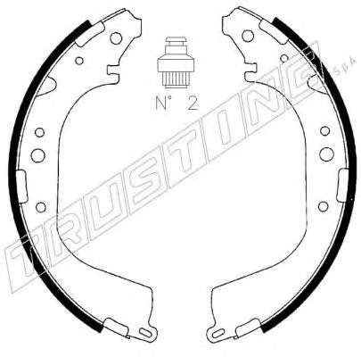Комплект тормозных колодок