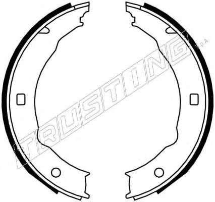 Комплект тормозных колодок, стояночная тормозная система