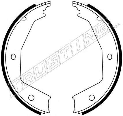 Комплект тормозных колодок, стояночная тормозная система