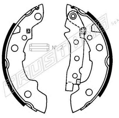 Комплект тормозных колодок