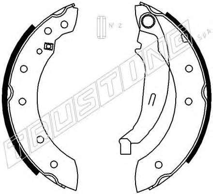 Комплект тормозных колодок