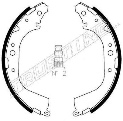 Комплект тормозных колодок
