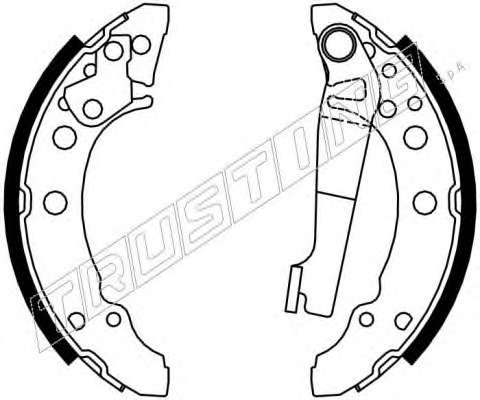 Комплект тормозных колодок