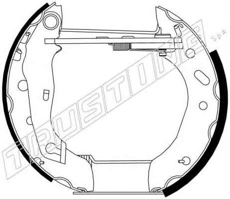 Комплект тормозных колодок