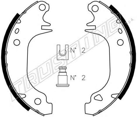 Комплект тормозных колодок