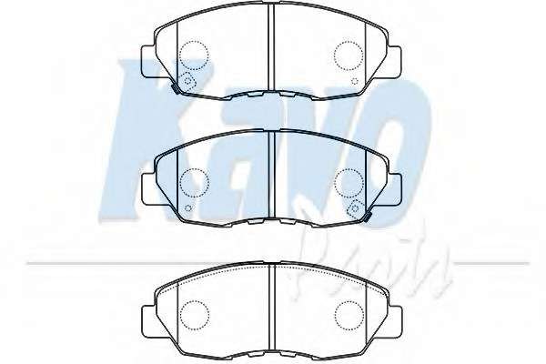 Комплект тормозных колодок, дисковый тормоз