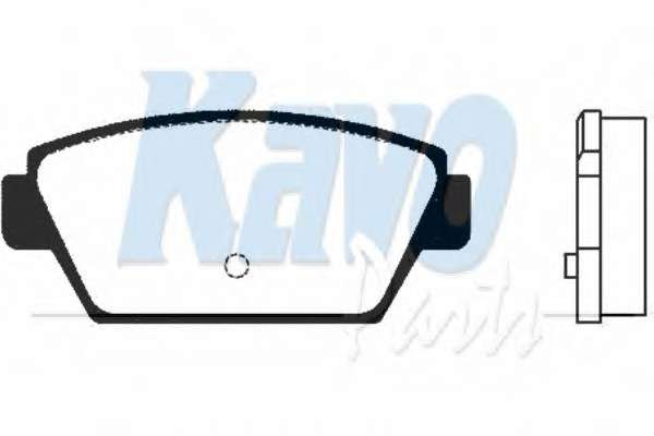 Комплект тормозных колодок, дисковый тормоз