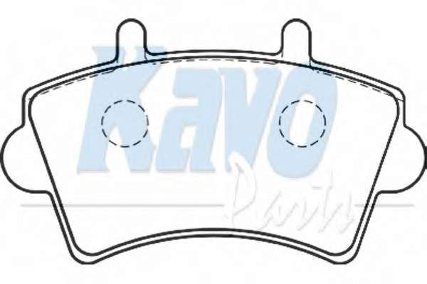 Комплект тормозных колодок, дисковый тормоз