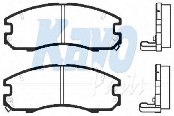 Комплект тормозных колодок, дисковый тормоз