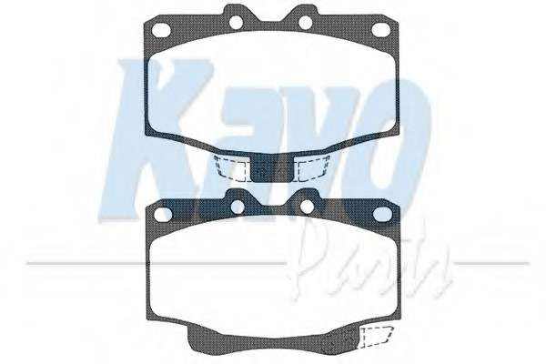 Комплект тормозных колодок, дисковый тормоз