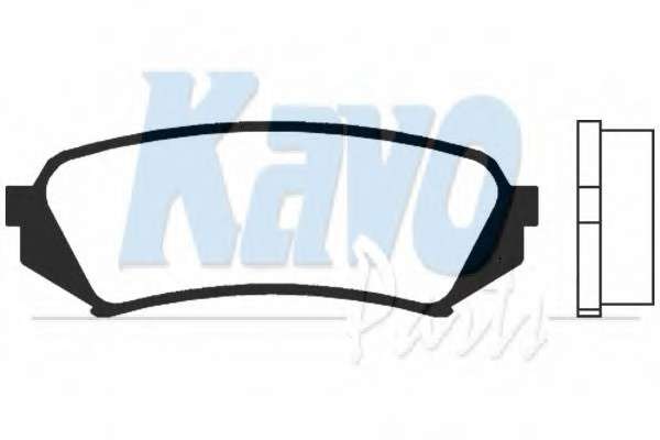 Комплект тормозных колодок, дисковый тормоз