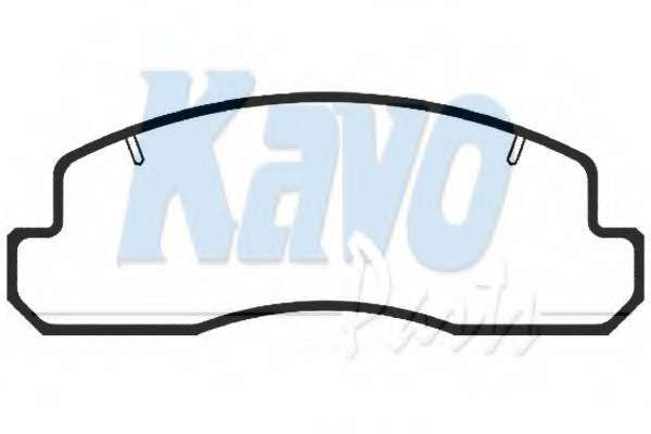 Комплект тормозных колодок, дисковый тормоз