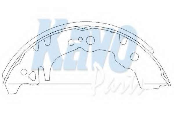 Комплект тормозных колодок