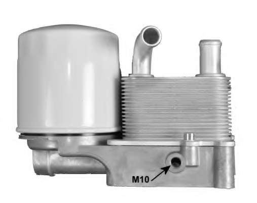 Радіатор масла(з корпусом масляного фільтра) Ford Transit Connect 1.8D 10.98-12.13