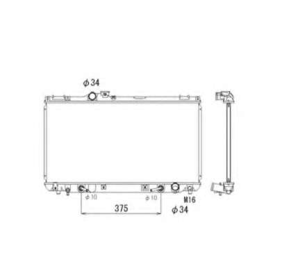 Радиатор, охлаждение двигателя