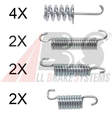 Ремкомплект гальмiвних колодок