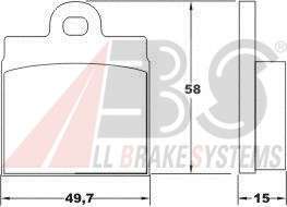 Комплект тормозных колодок, дисковый тормоз