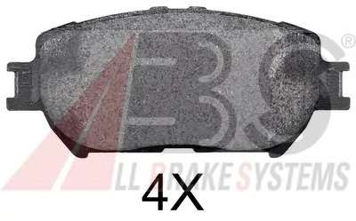 Комплект тормозных колодок, дисковый тормоз