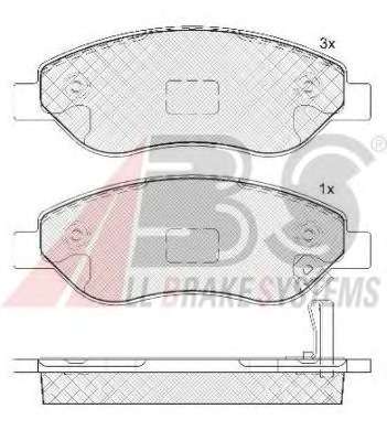 Гальмiвнi колодки дисковi