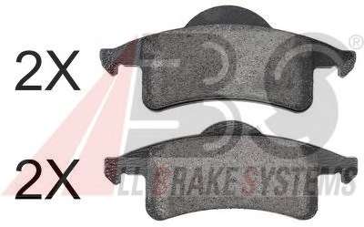 Комплект тормозных колодок, дисковый тормоз