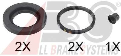 Ремкомплект, тормозной суппорт