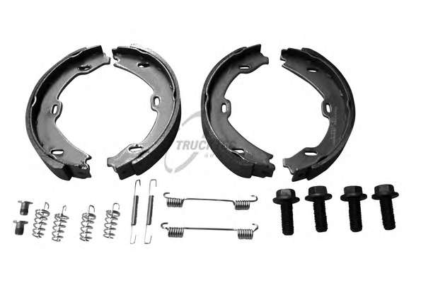 Комплект тормозных колодок, стояночная тормозная система