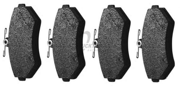 Комплект тормозных колодок, дисковый тормоз