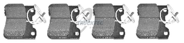 Комплект тормозных колодок, дисковый тормоз