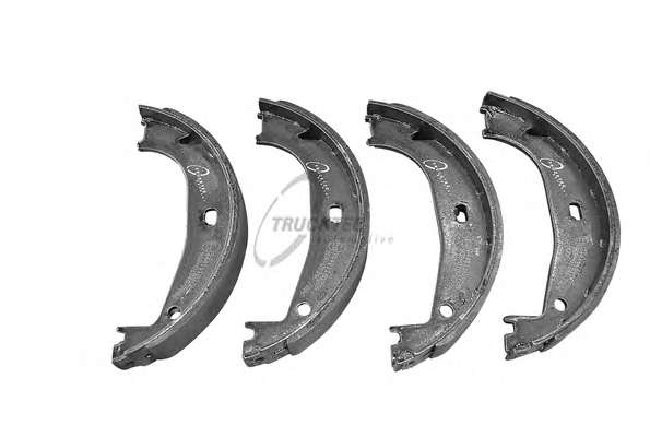 Комплект тормозных колодок, стояночная тормозная система