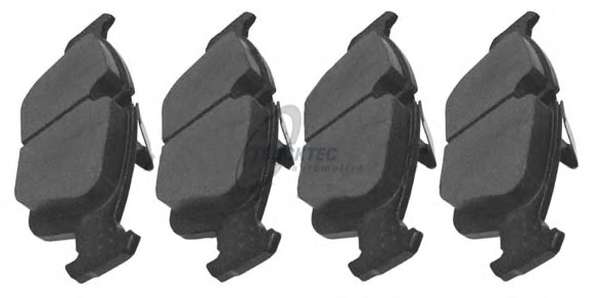 Комплект тормозных колодок, дисковый тормоз