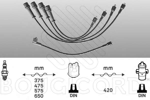 Комплект проводов зажигания