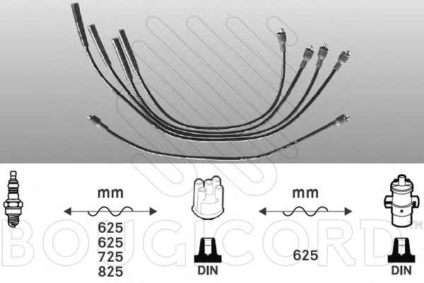 Комплект проводов зажигания