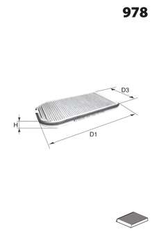 Фильтр, воздух во внутренном пространстве
