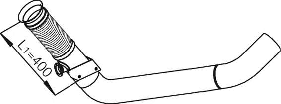 Труба выхлопного газа