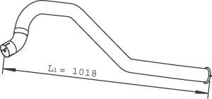 Труба выхлопного газа