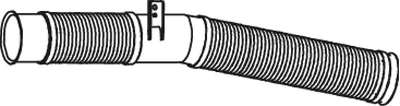 Гофрированная труба, выхлопная система
