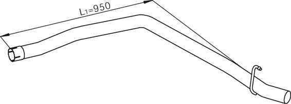 Труба выхлопного газа