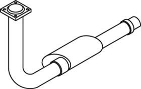 Труба выхлопного газа