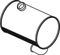 Средний / конечный глушитель ОГ