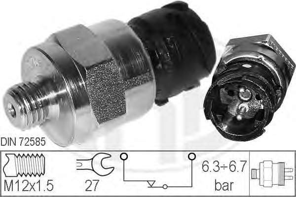 Датчик, пневматическая система