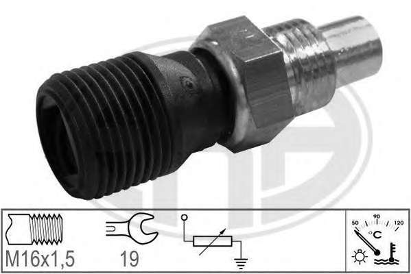 Датчик, температура охлаждающей жидкости