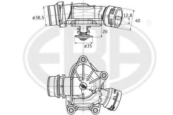 Термостат, охлаждающая жидкость