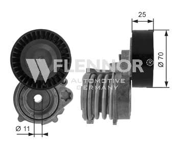 Натяжной ролик, поликлиновой  ремень