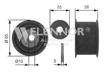 Паразитный / Ведущий ролик, зубчатый ремень