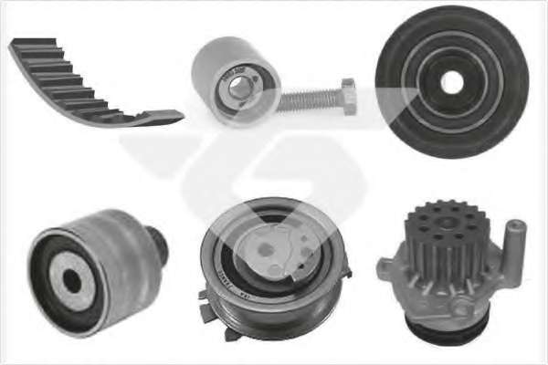 Водяной насос + комплект зубчатого ремня