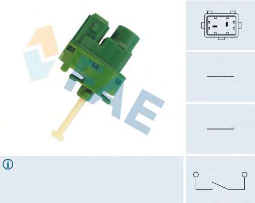 WLACZNIK SWIATEL STOP 24840 SZT FAE  FAE